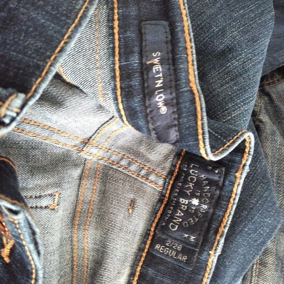 💥 EUC Lucky Brand Sweet'N Low Dark Wash Jeans - Picture 5 of 6
